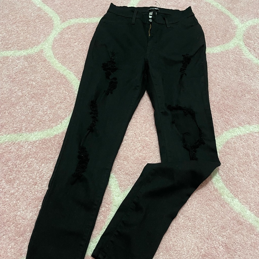 FINAL PRICEFashion Nova High rise black denim jean